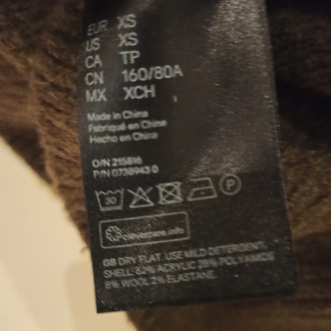 Brun polotröja från H&M - 93