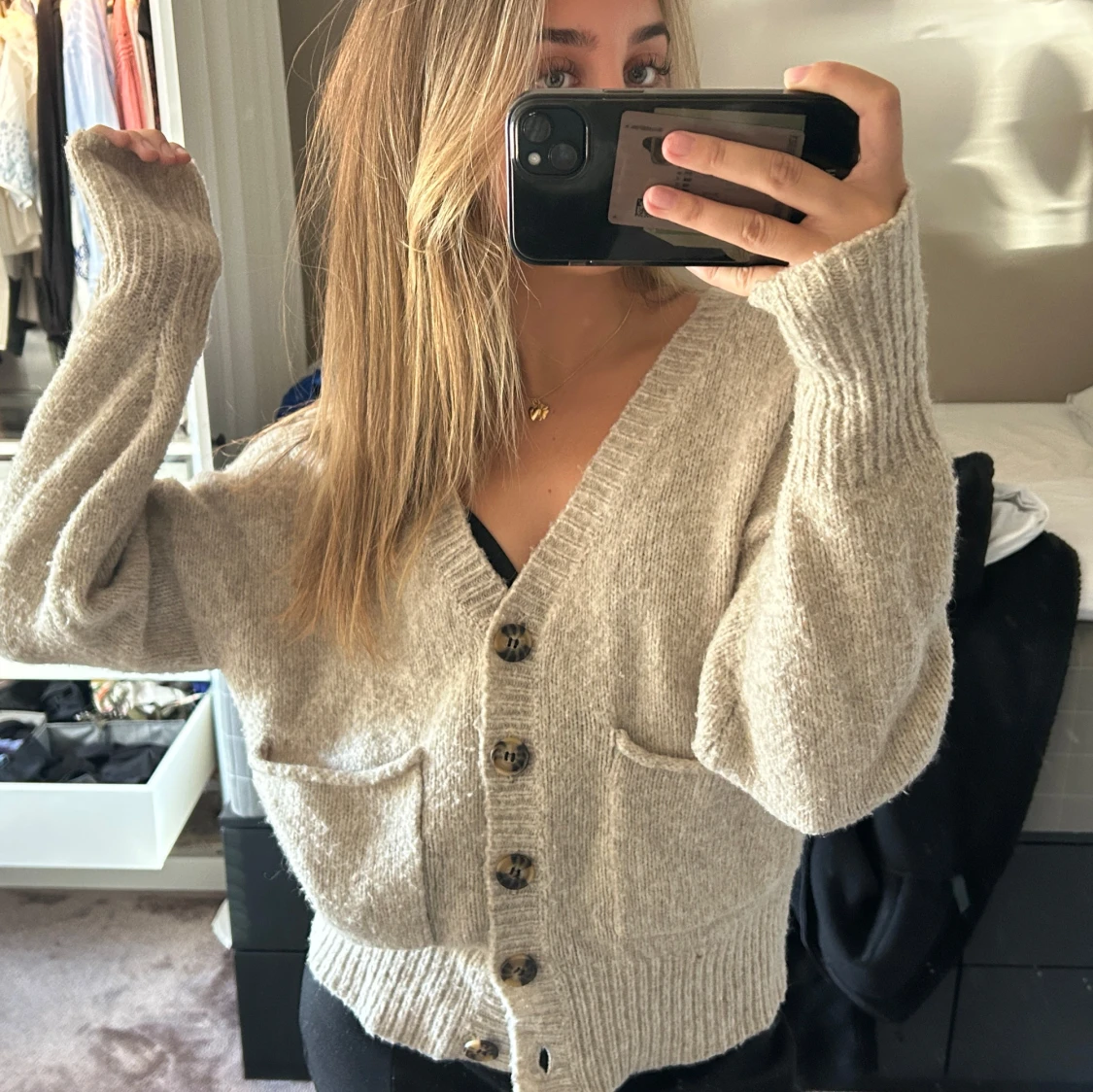 Stickad ylletröja - 91