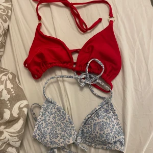 Bikini överdel  - Använda 1gång säljer då dom är för små för mig, säljer dom ihop men går att köpa var för sig om man skulle vilja😊