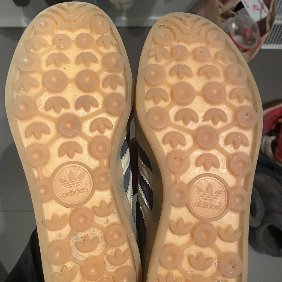 Adidas Gazelle i blå mocka - 91