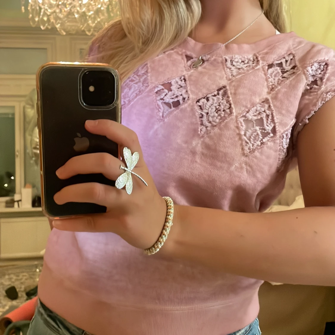 Rosa topp från LeComte - 90