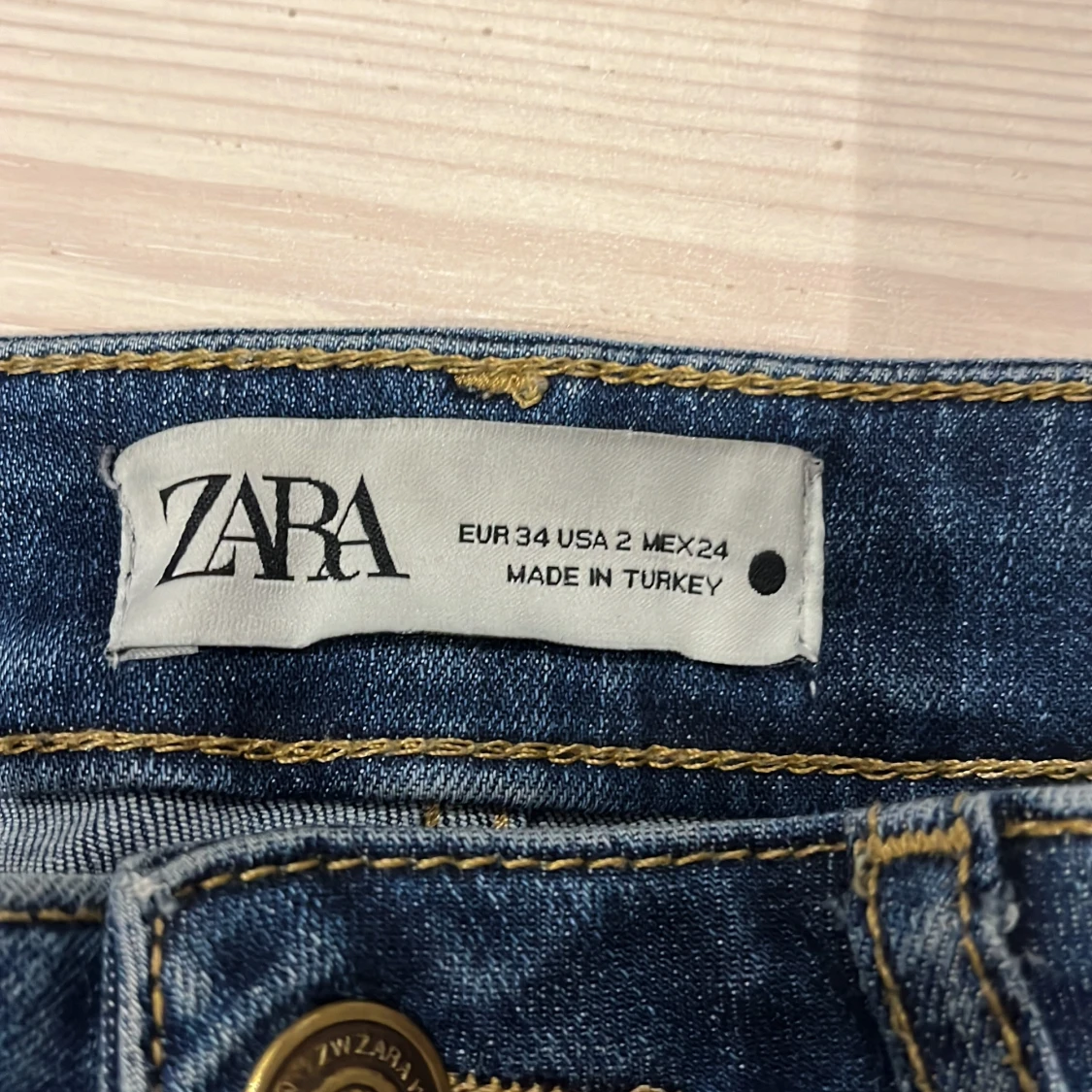 Mörkblå jeans - 90