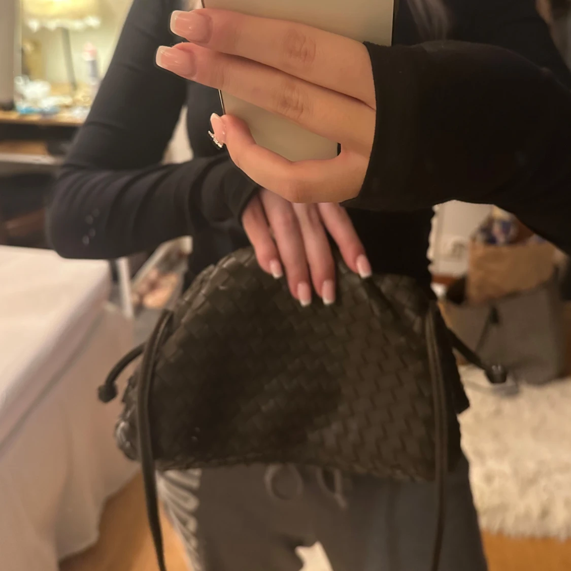 Braided Clutch väska - 90