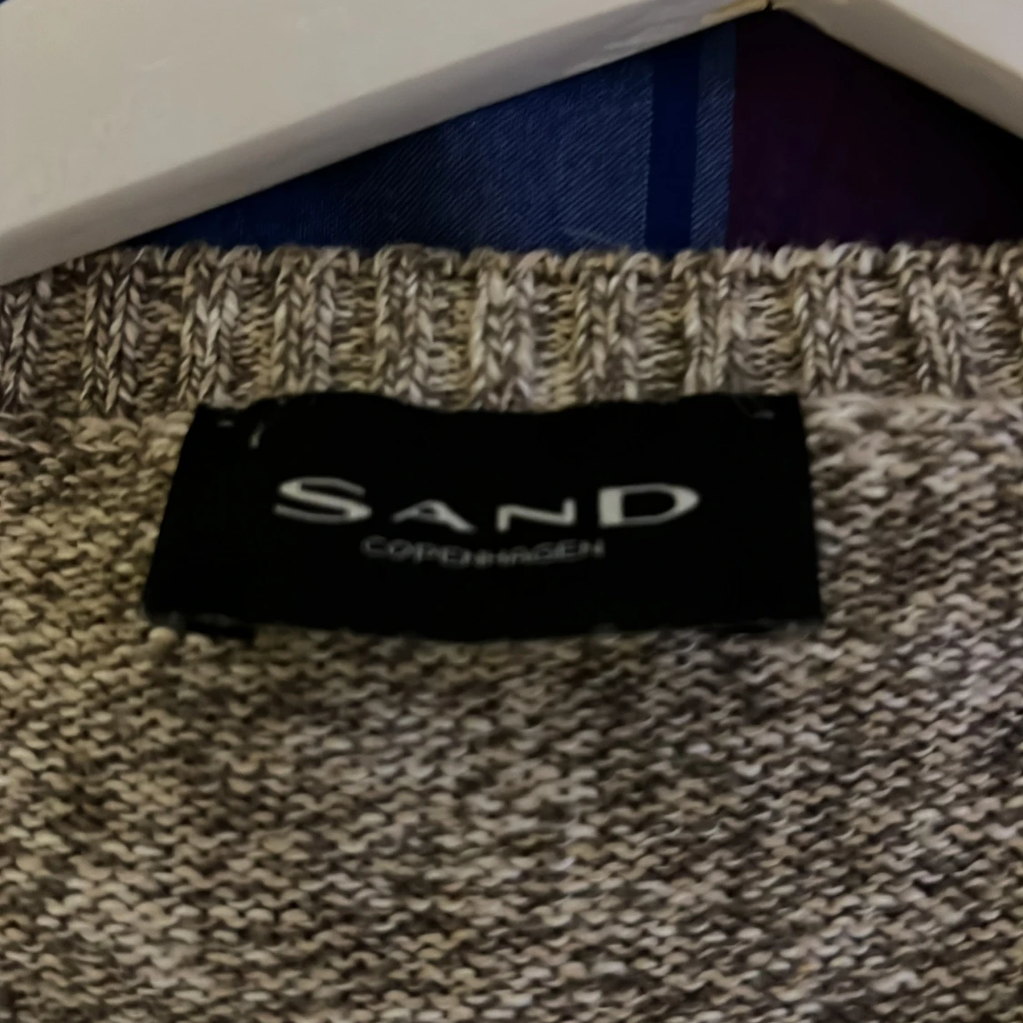 Beige stickad tröja från Sand Copenhagen - 91