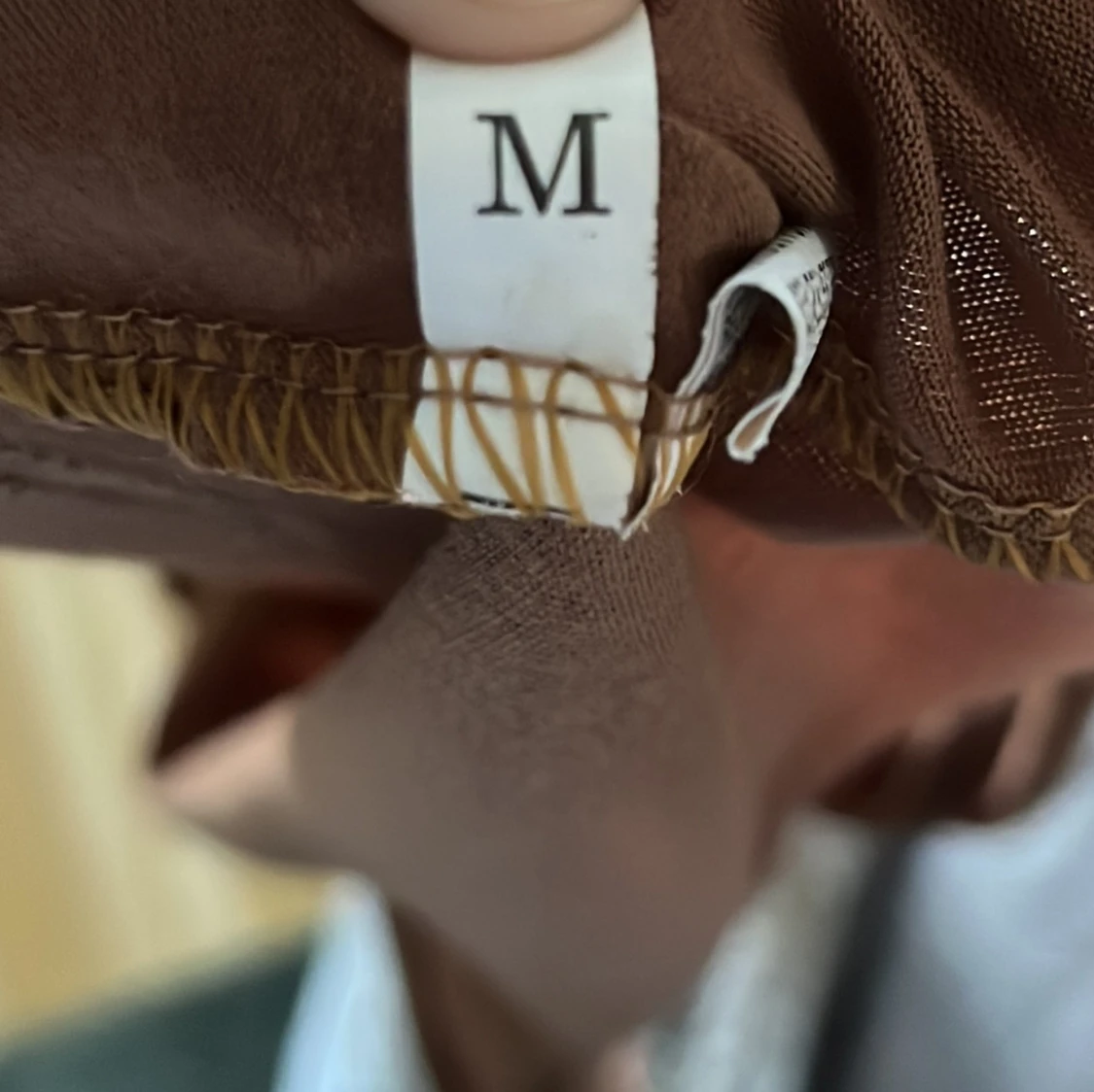 Brun halterneck topp - 91