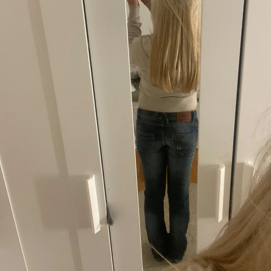  lågmidjade jeans - 90
