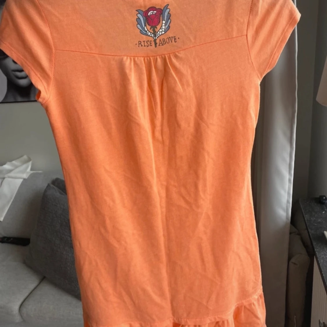 Orange/coral t-shirt/klänning odd molly - 90
