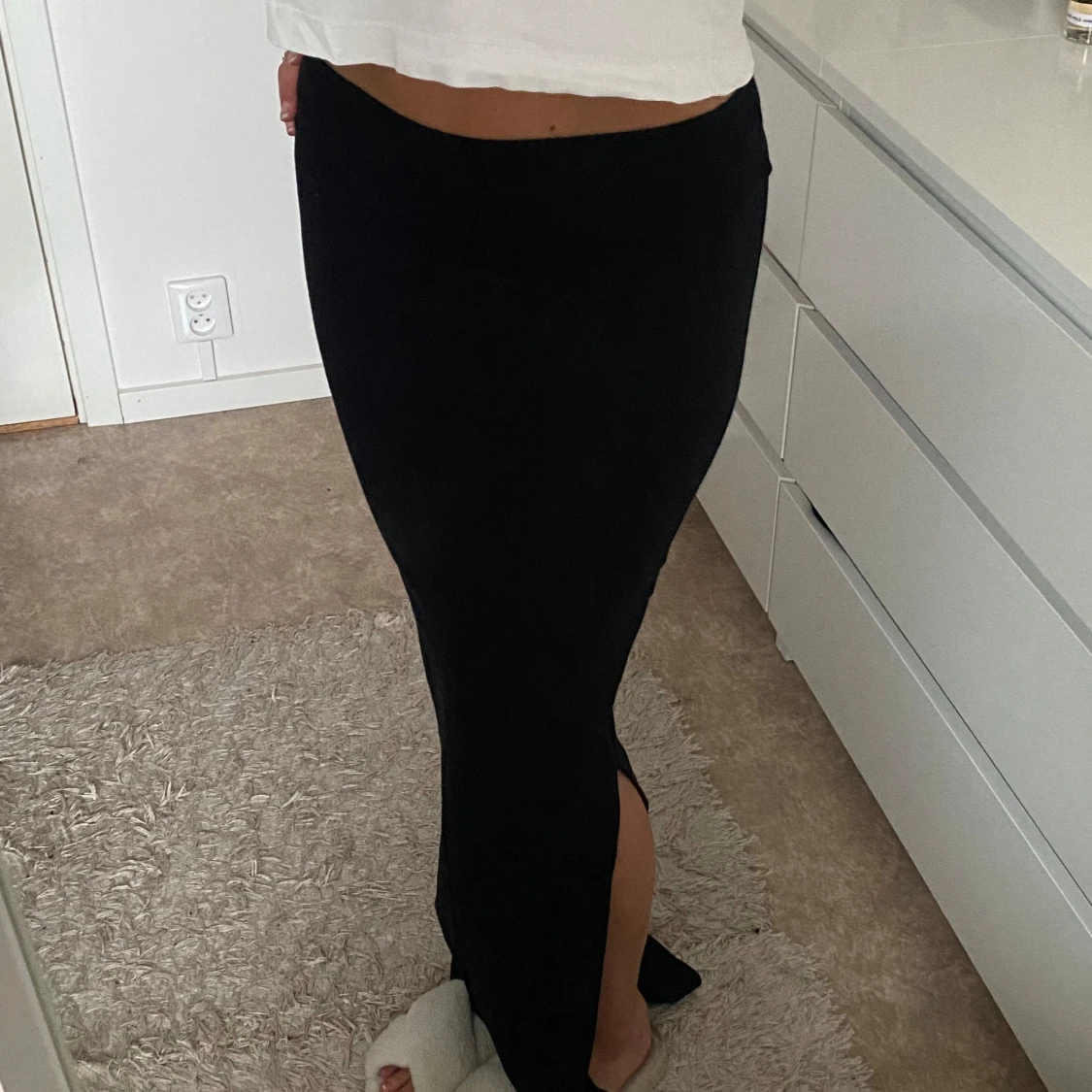 Low waist långkjol  - 90