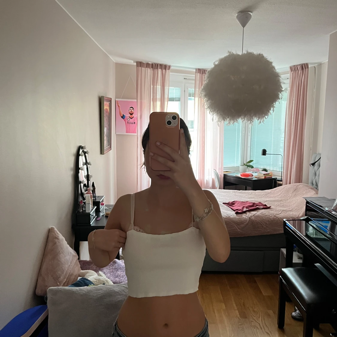 Vit magtröja HM - 90