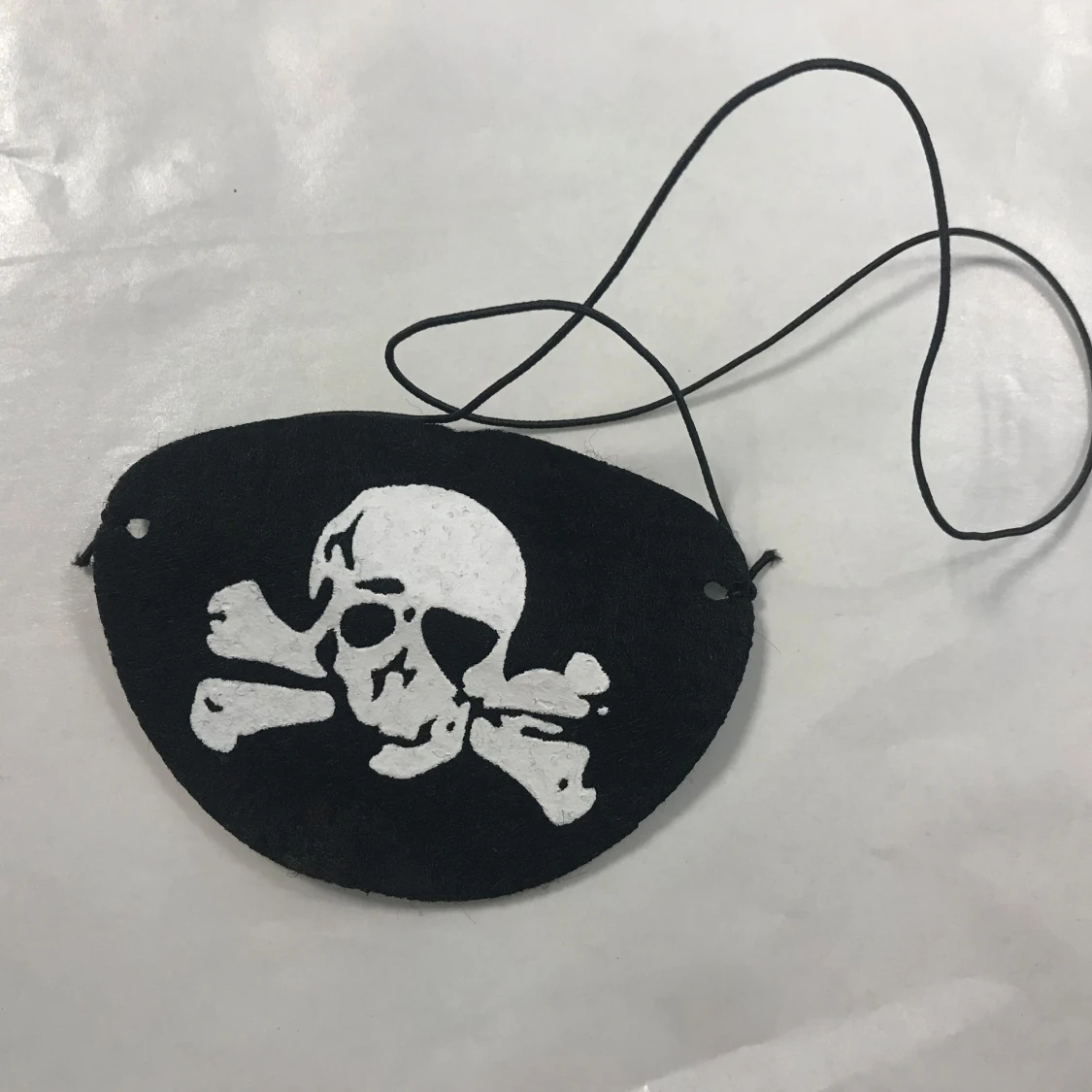 Piratskalle Crossbone Ögonlapp