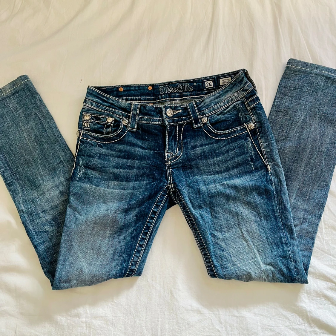 Lågmidjade jeans - 90