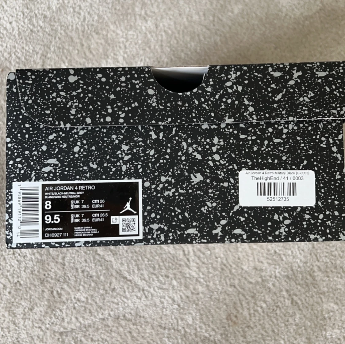 Air Jordan 4 Military Black - 3