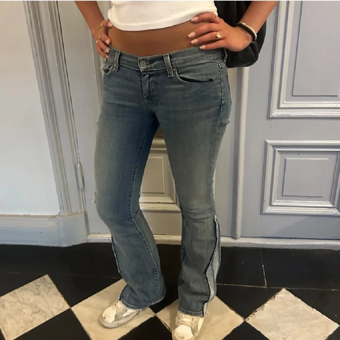 Lågmidjade jeans  - 91
