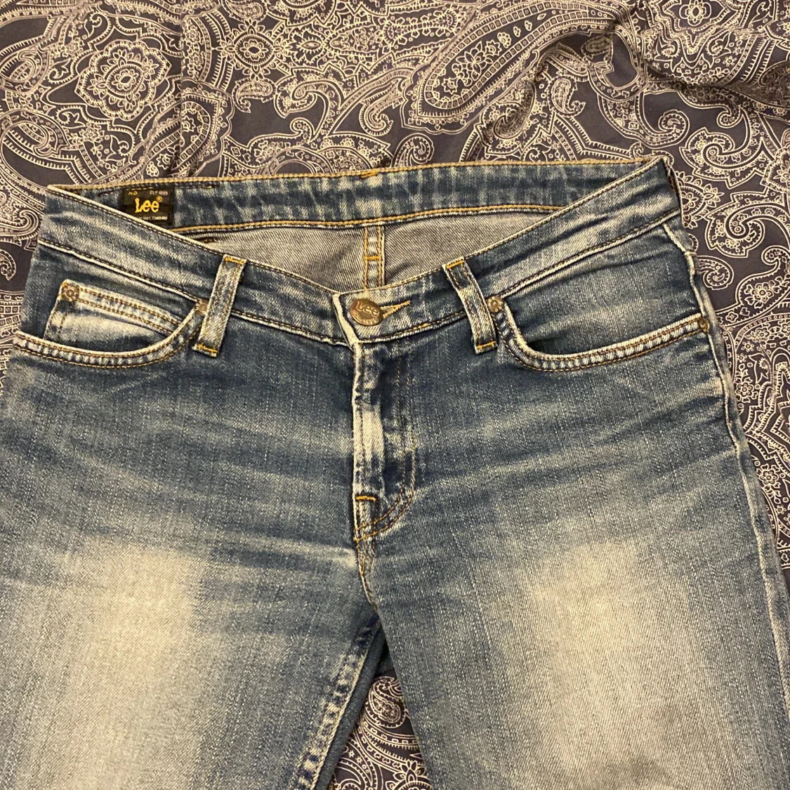 Lågmidjade jeans - 90