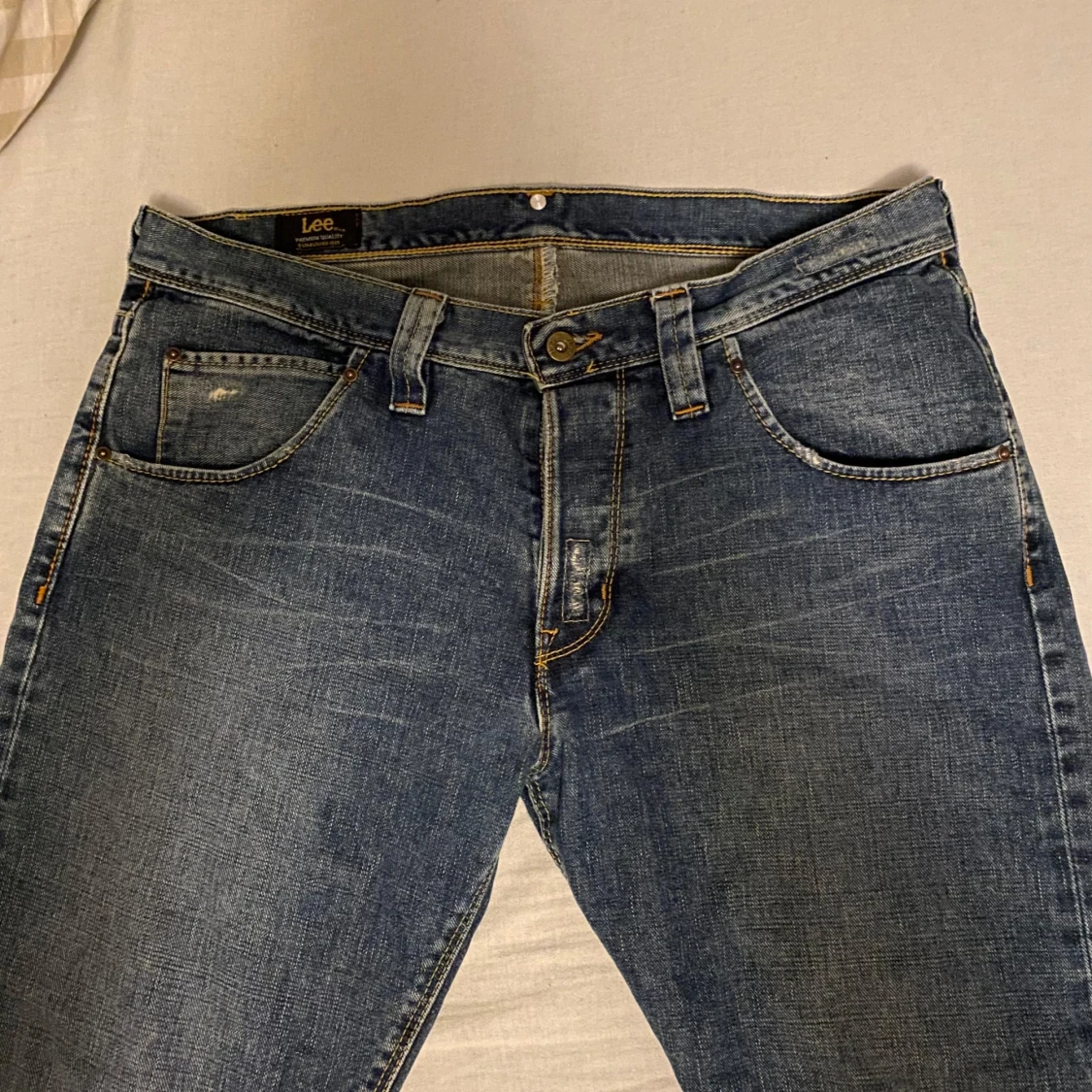 Blå jeans från Lee - 4