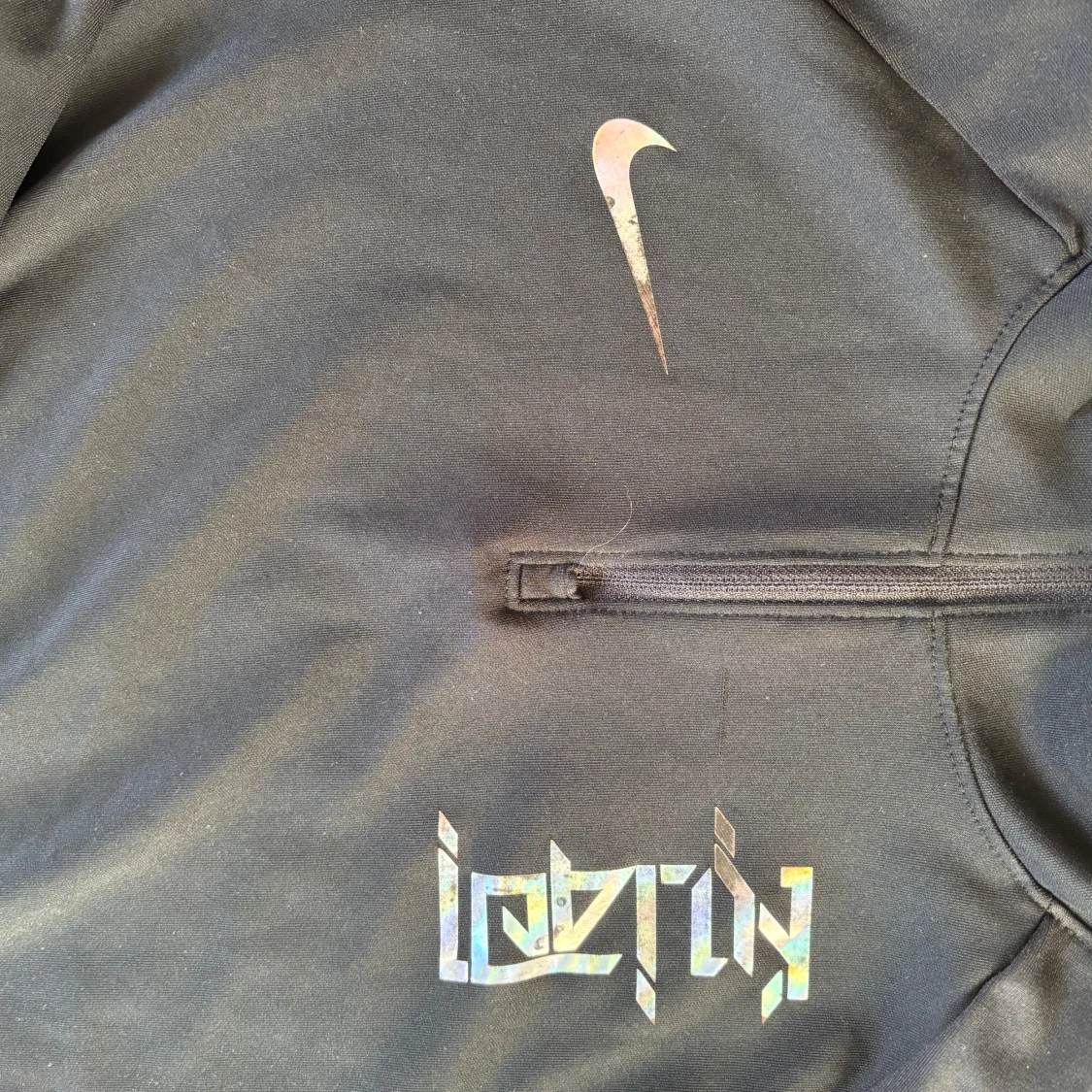 Svart nike x  kylian mbappé hoodie  - 3