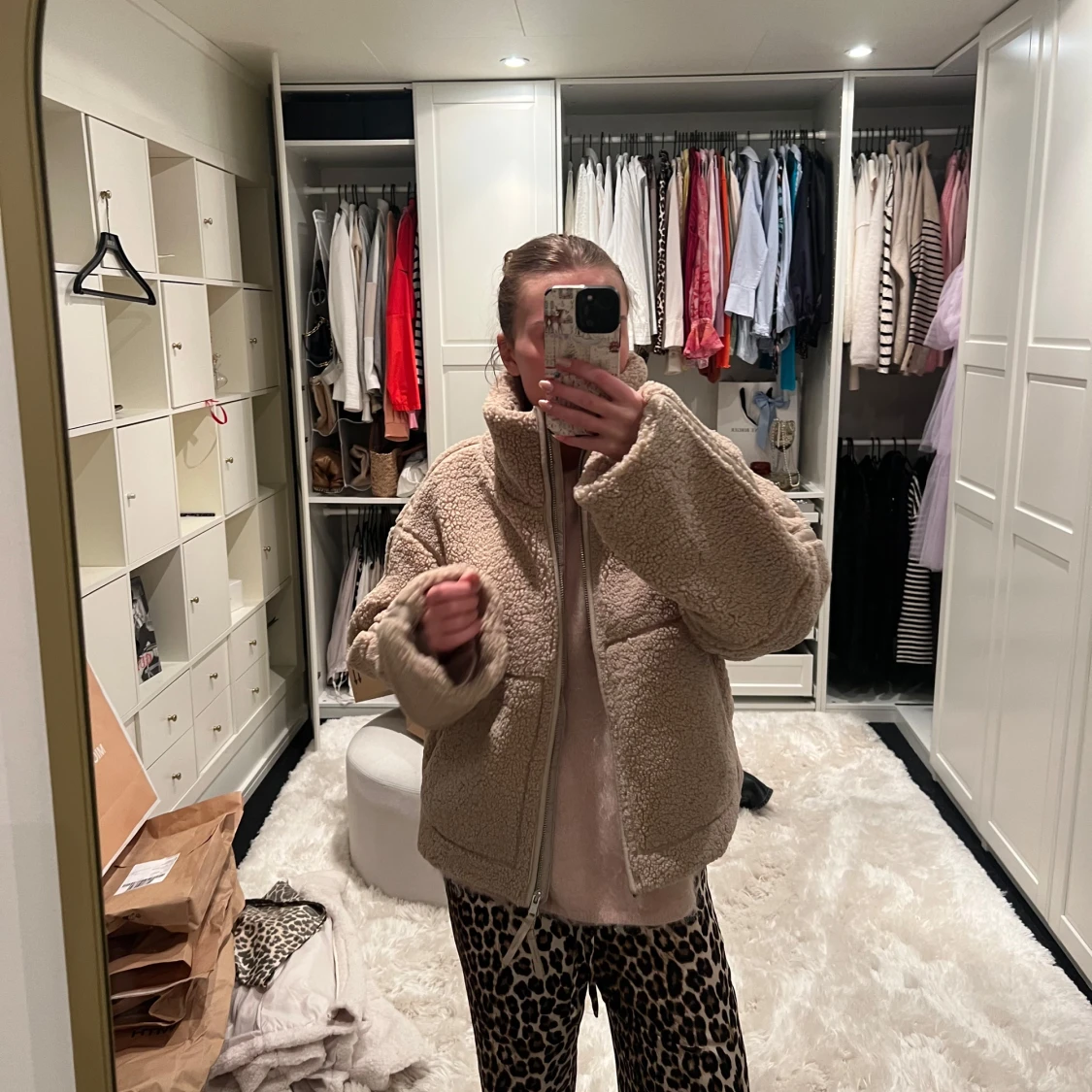 Teddy jacka helt ny  - 3