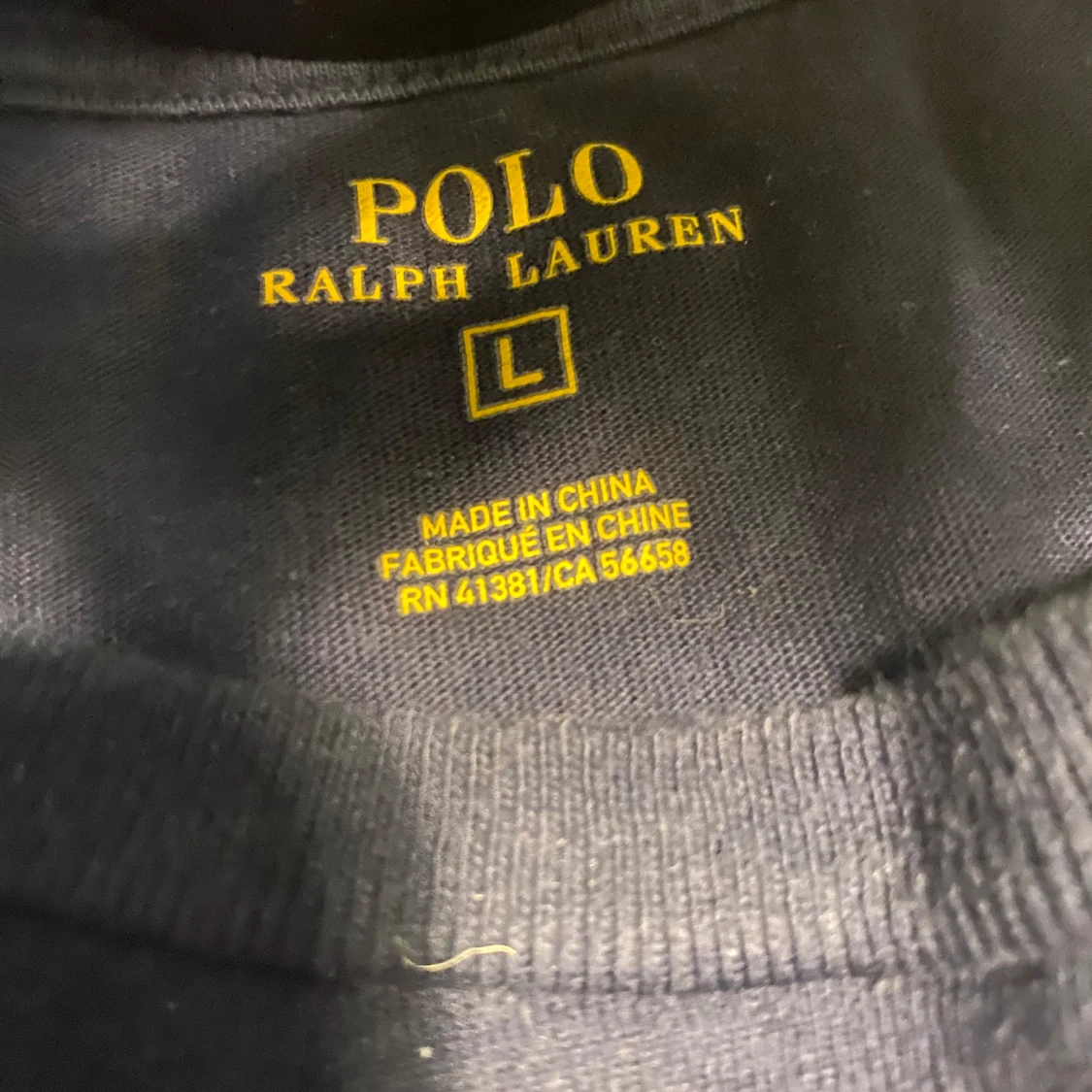 Mörkblå långärmad tröja från Ralph Lauren - 3