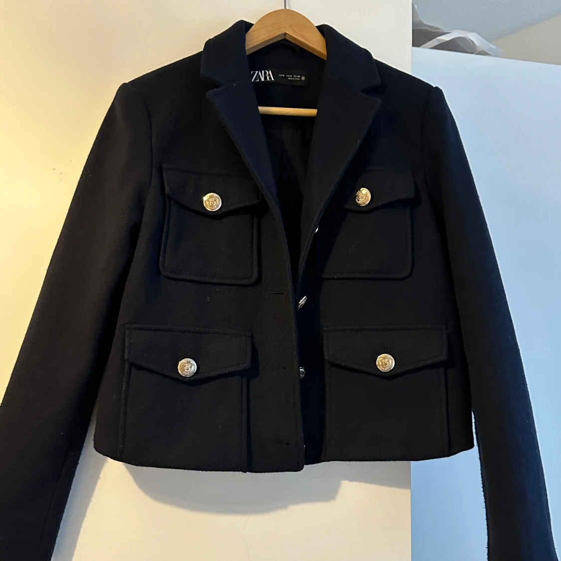 Marinblå Kappa Zara