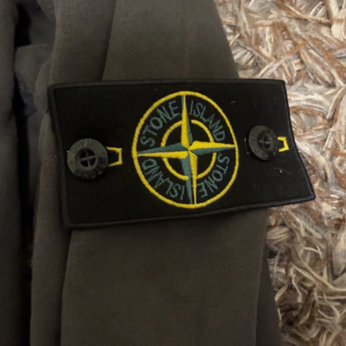 Stone island zip hoodie mörkgrå - 2