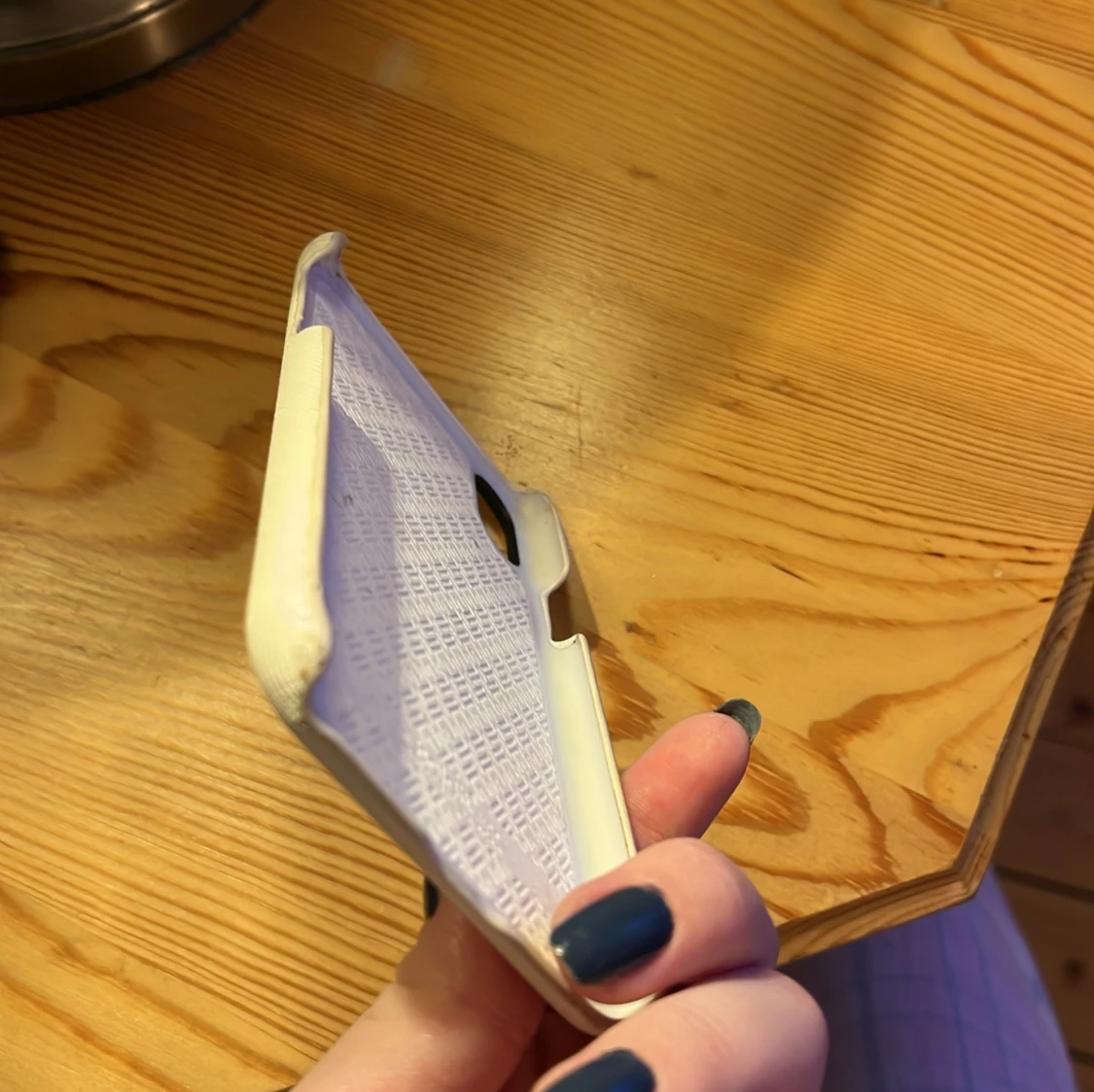 Vit mobilskal från Holdit - 4