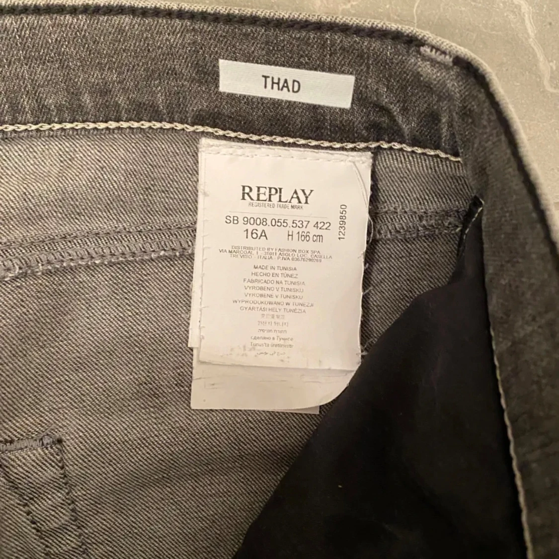Grå jeans från Replay - 2