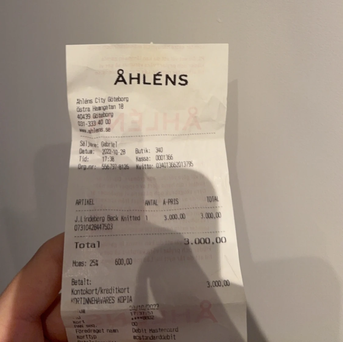 Mörkblå jacka från J.Lindeberg - 3