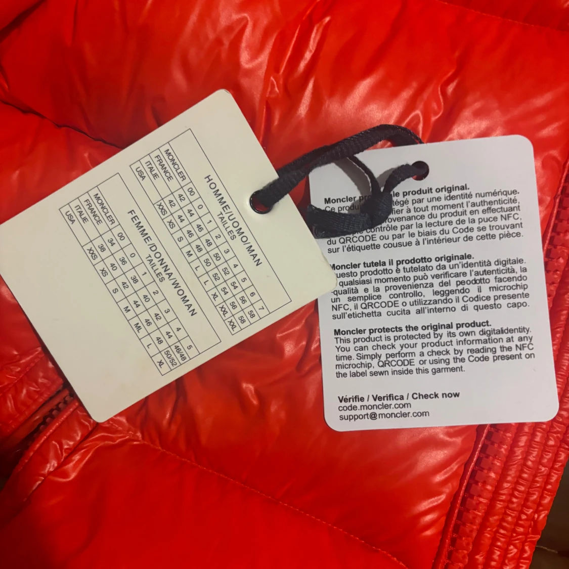 Orange monclear maya jacka - 3