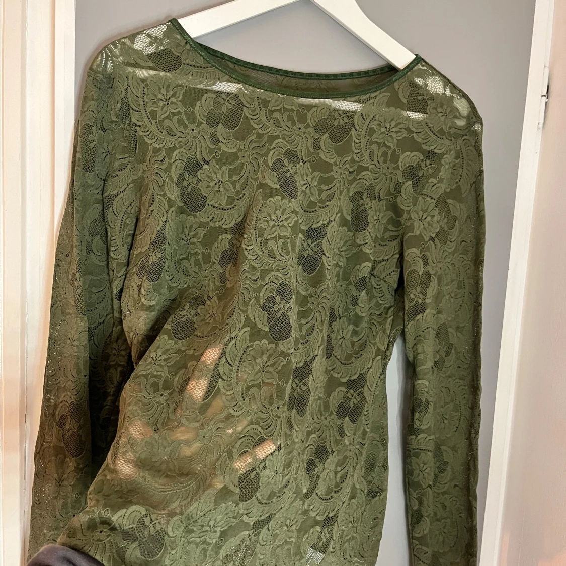 Grön spetstopp  - 1