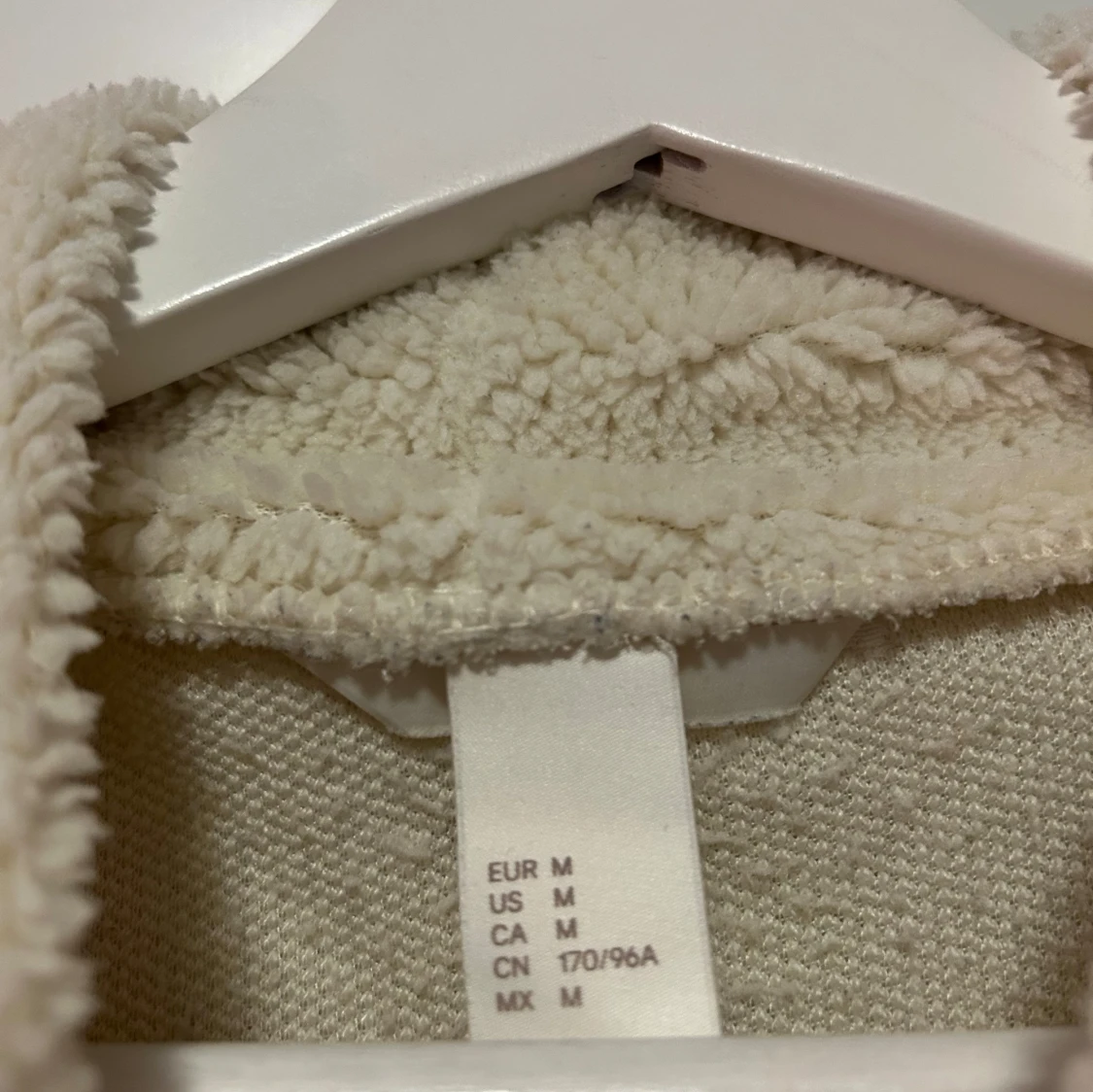 Beige fleece tröja - 4