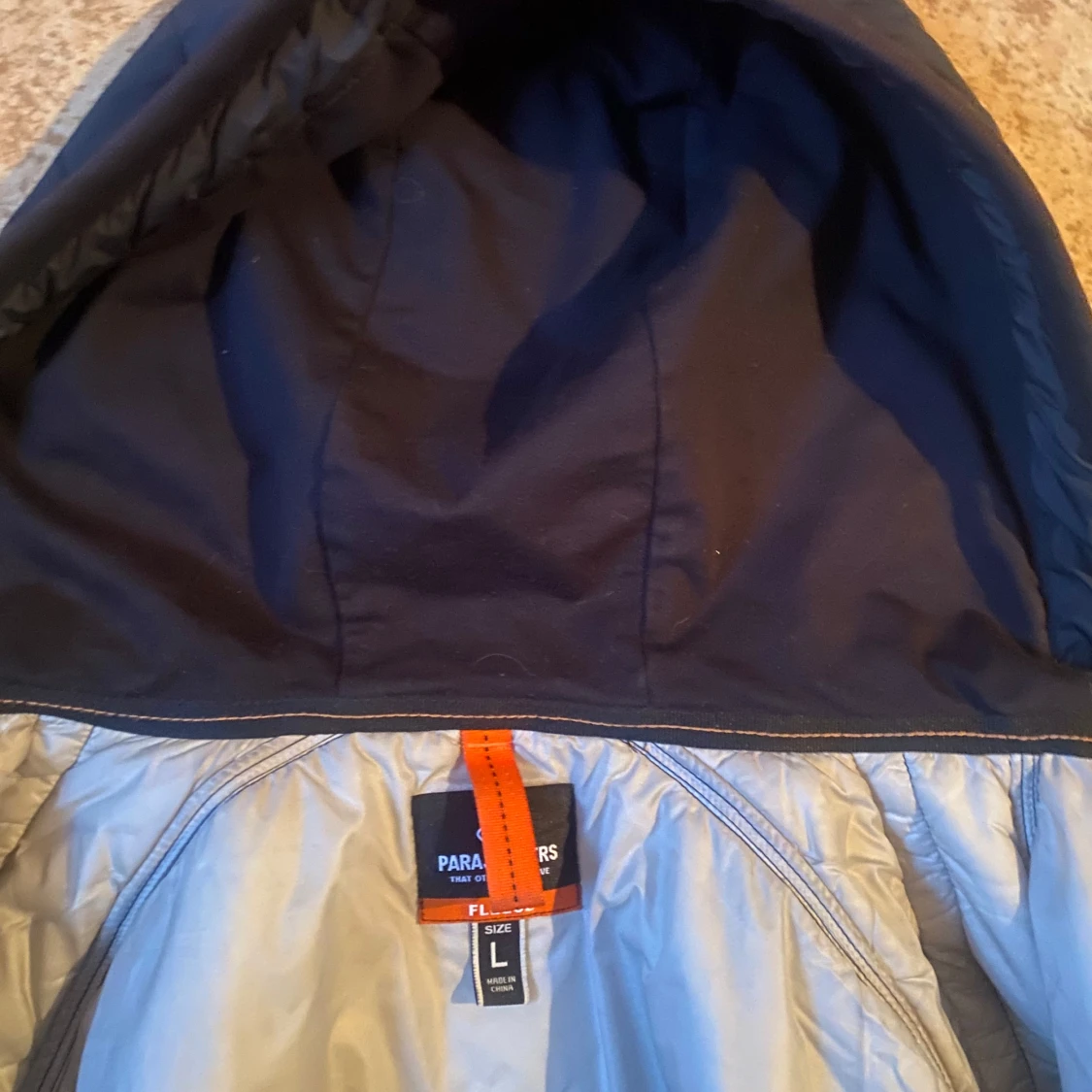 Svart quiltad jacka från Parajumpers