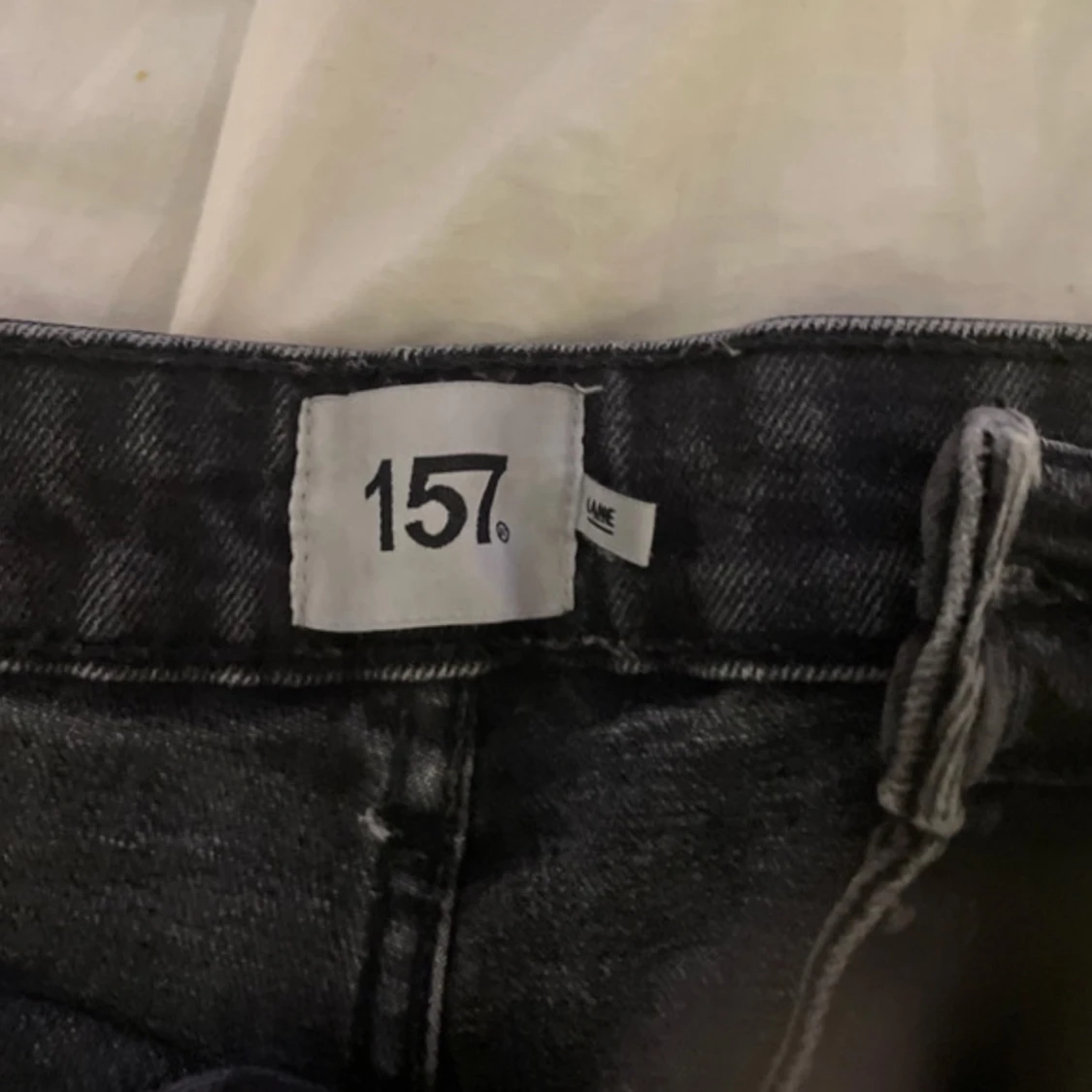 Lågmidjade jeans jorts  - 90
