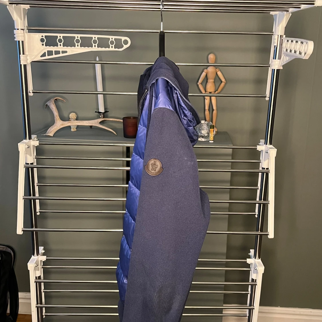 Blå pufferjacka från Moncler - 91