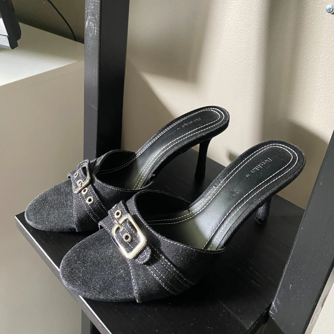 Jeans klackskor - 91