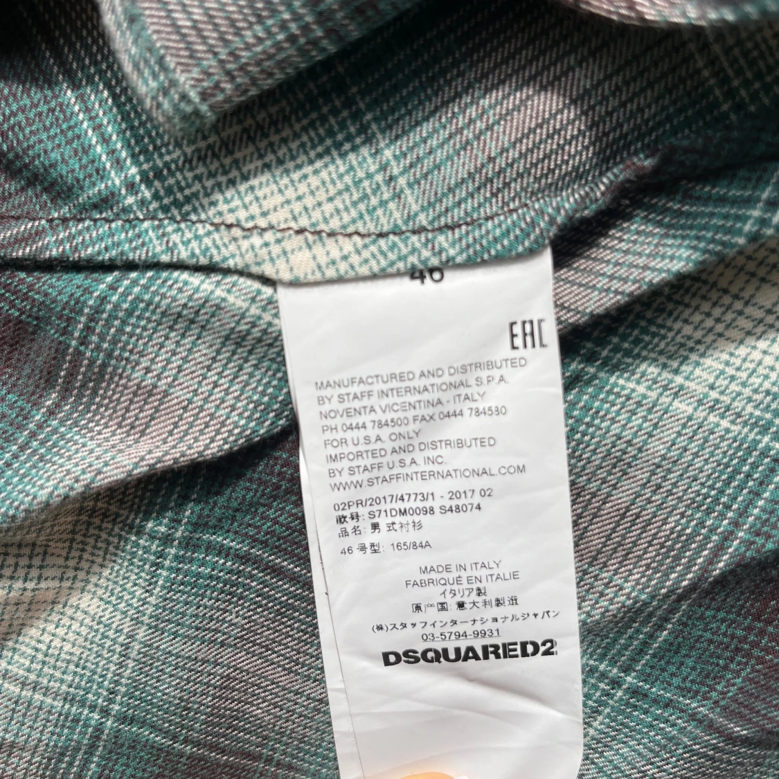 Skjorta DSQUARED2 - 91