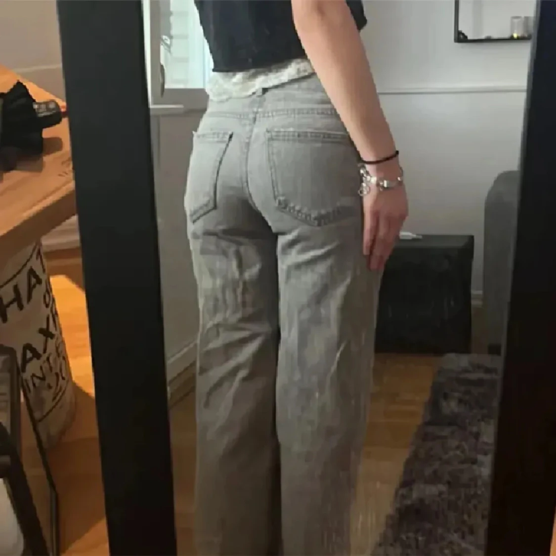 Lågmidjade jeans - 90