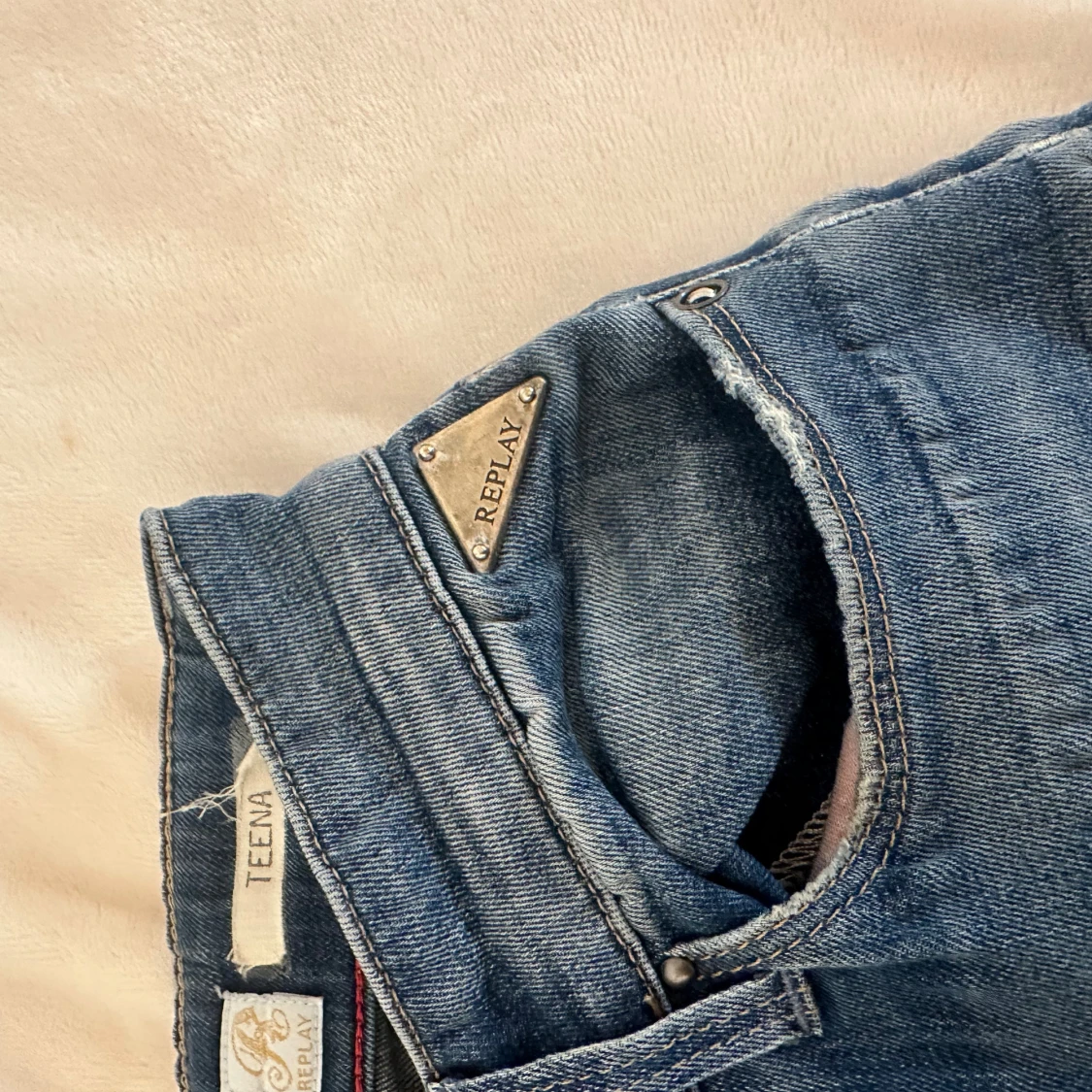 Blå jeans från Replay - 91