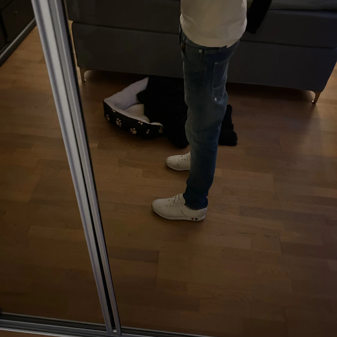 Blåa slim jeans från Jack and Jones - 2