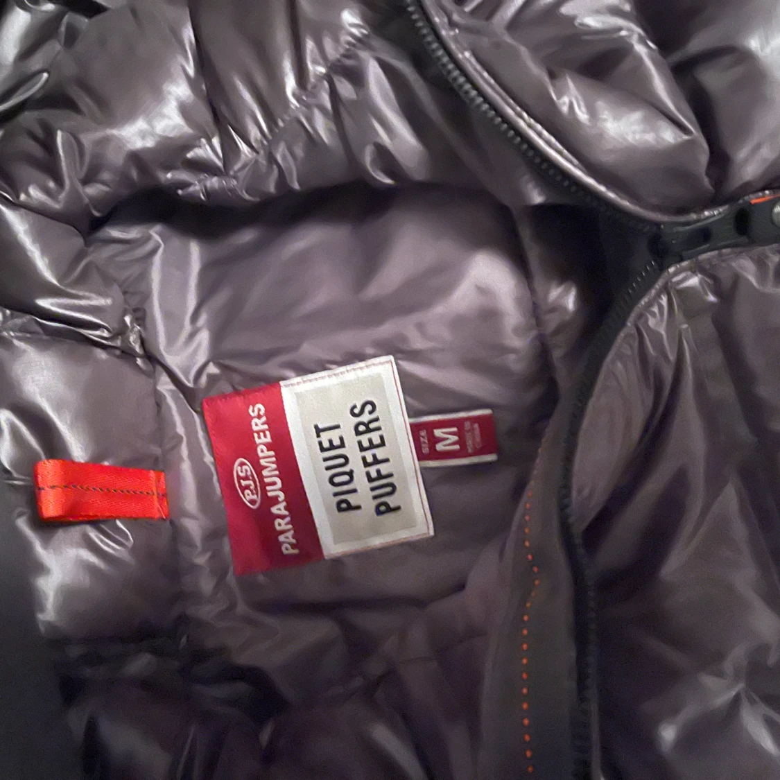 Grå pufferjacka parajumper  - 2