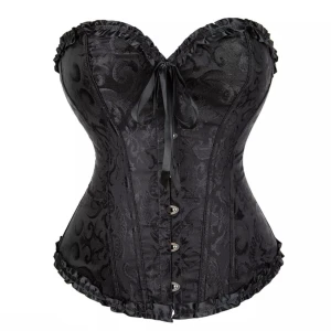 Svart korsett - Aldrig använd skriv för mer bilder!