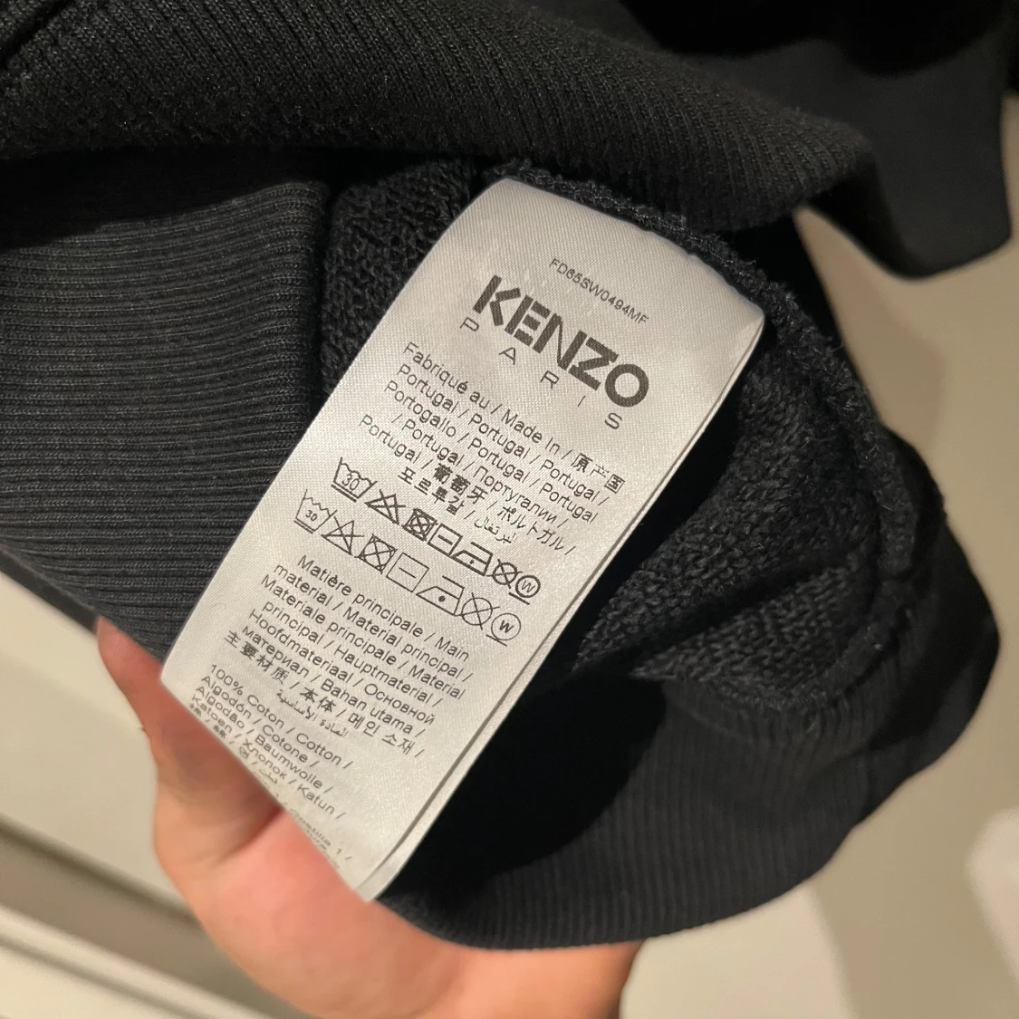 Svart sweatshirt från Kenzo - 91