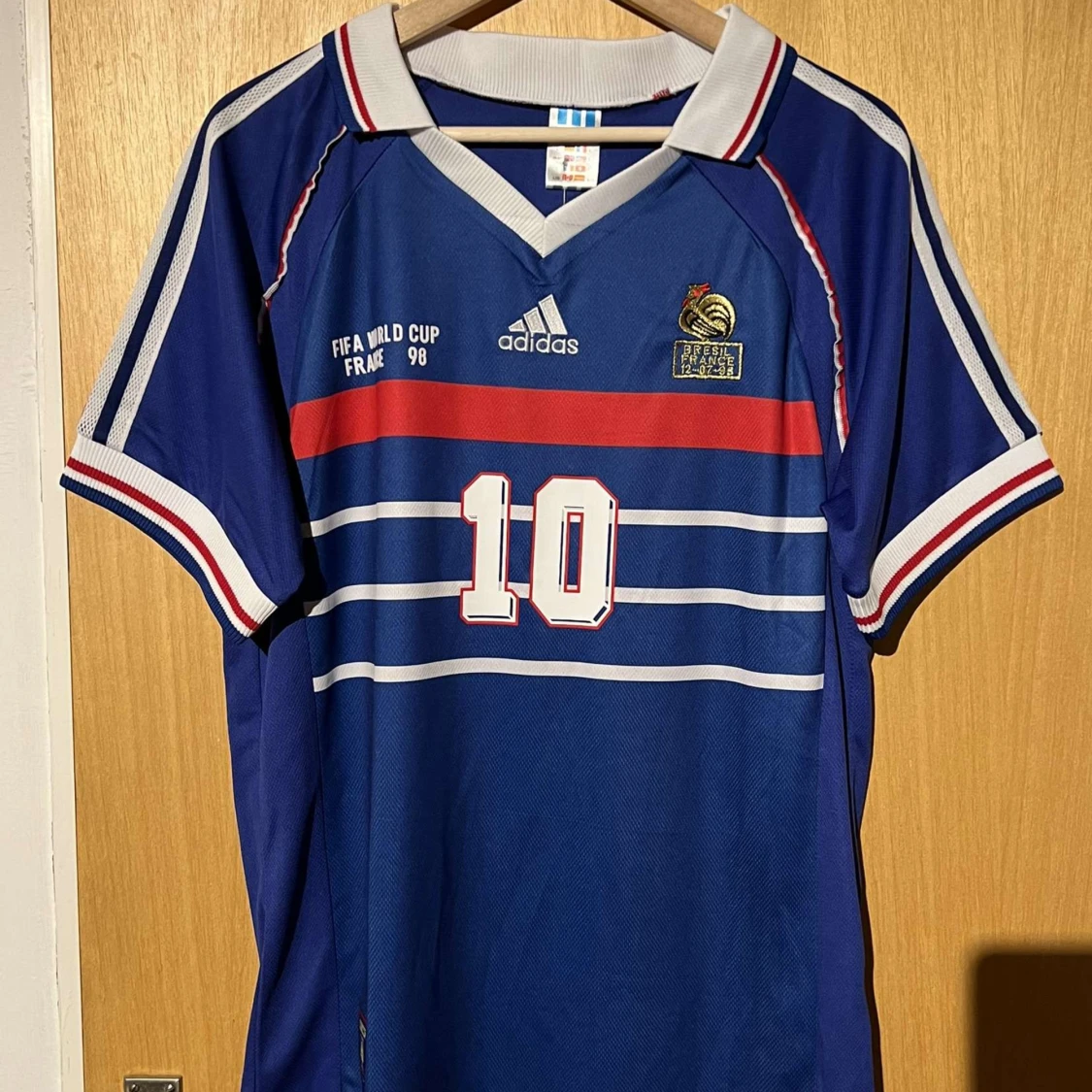 Zidane matchtröja, VM98 (passar även M)