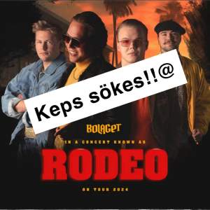 Bolaget records rodeo keps svart med röd text sökes vill verkligen köpa om du har en och kan tänka dig att sälja den köper för 250kr☺️☺️