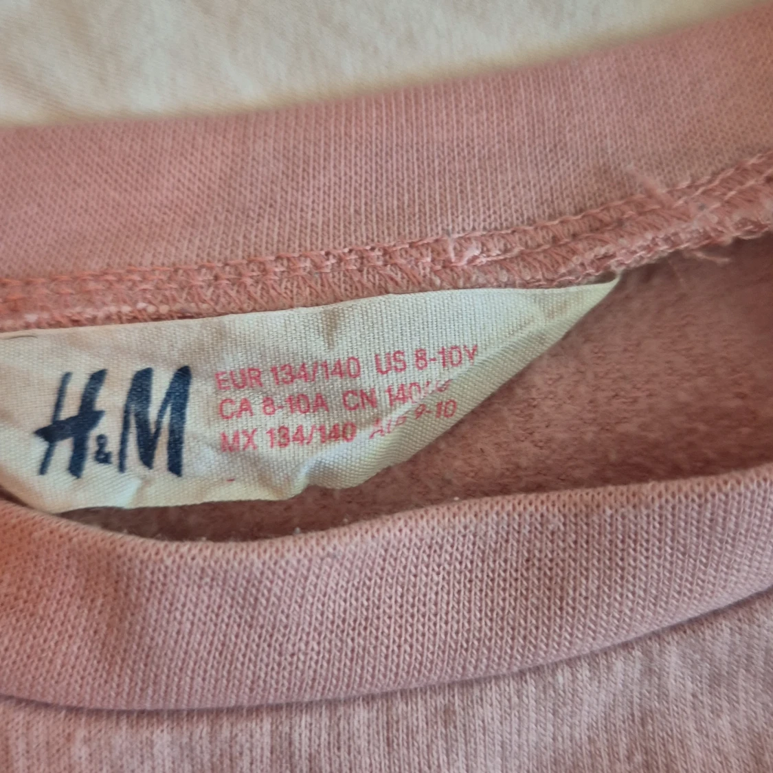 Rosa långärmad tröja från H&M - 90