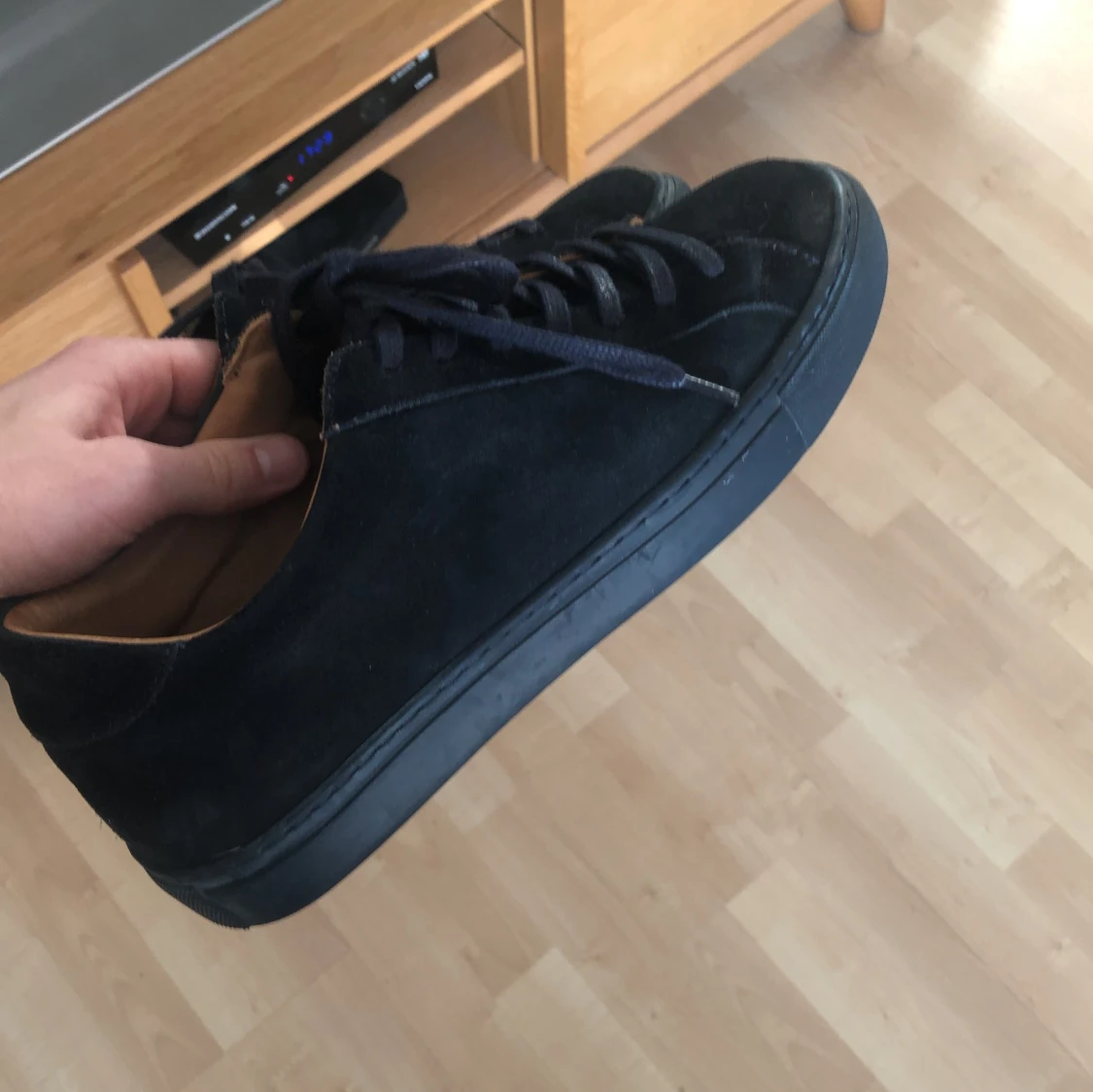 Mörkblå mocha skor från skolyx - 91