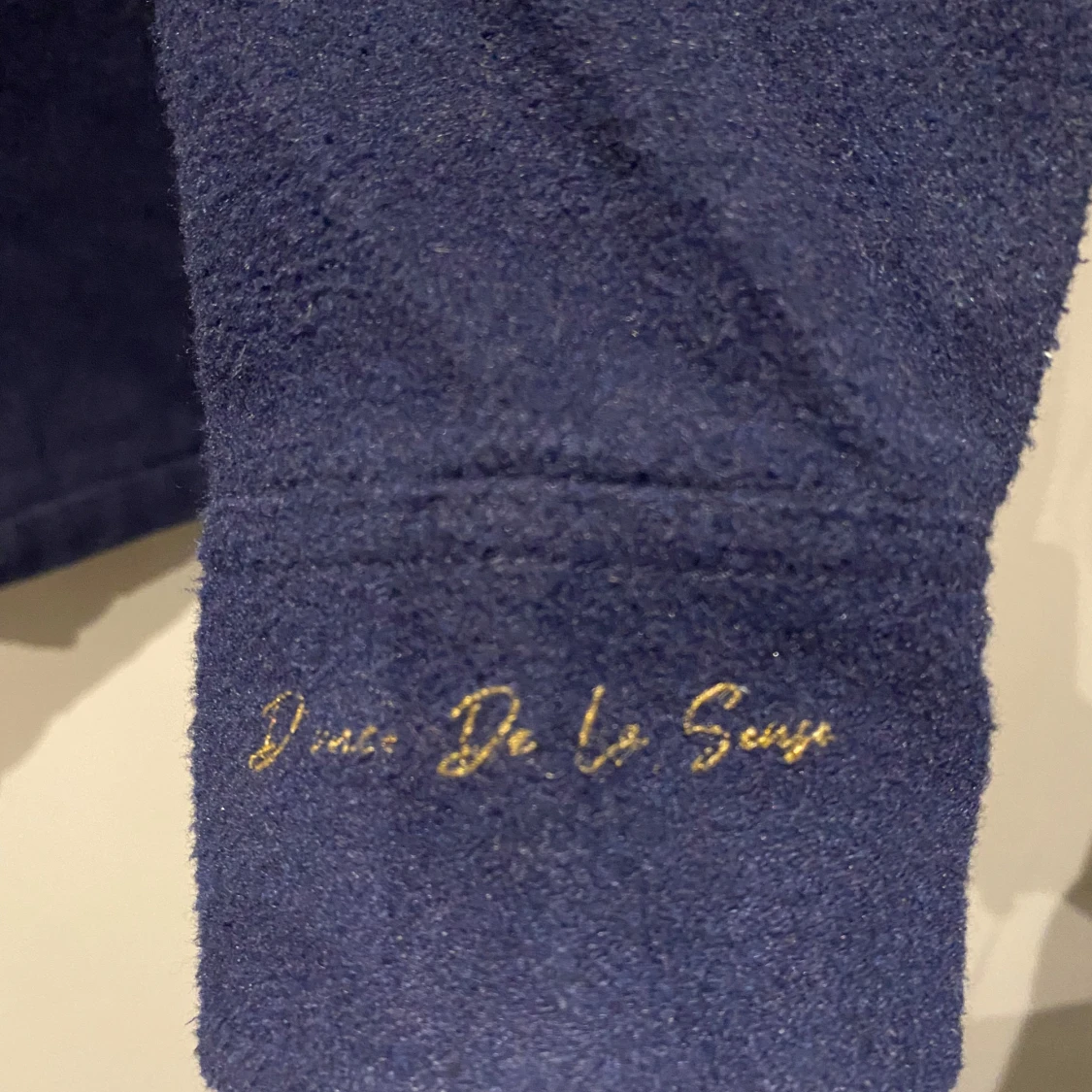 Mörkblå overshirt från D’once de la sense - 90