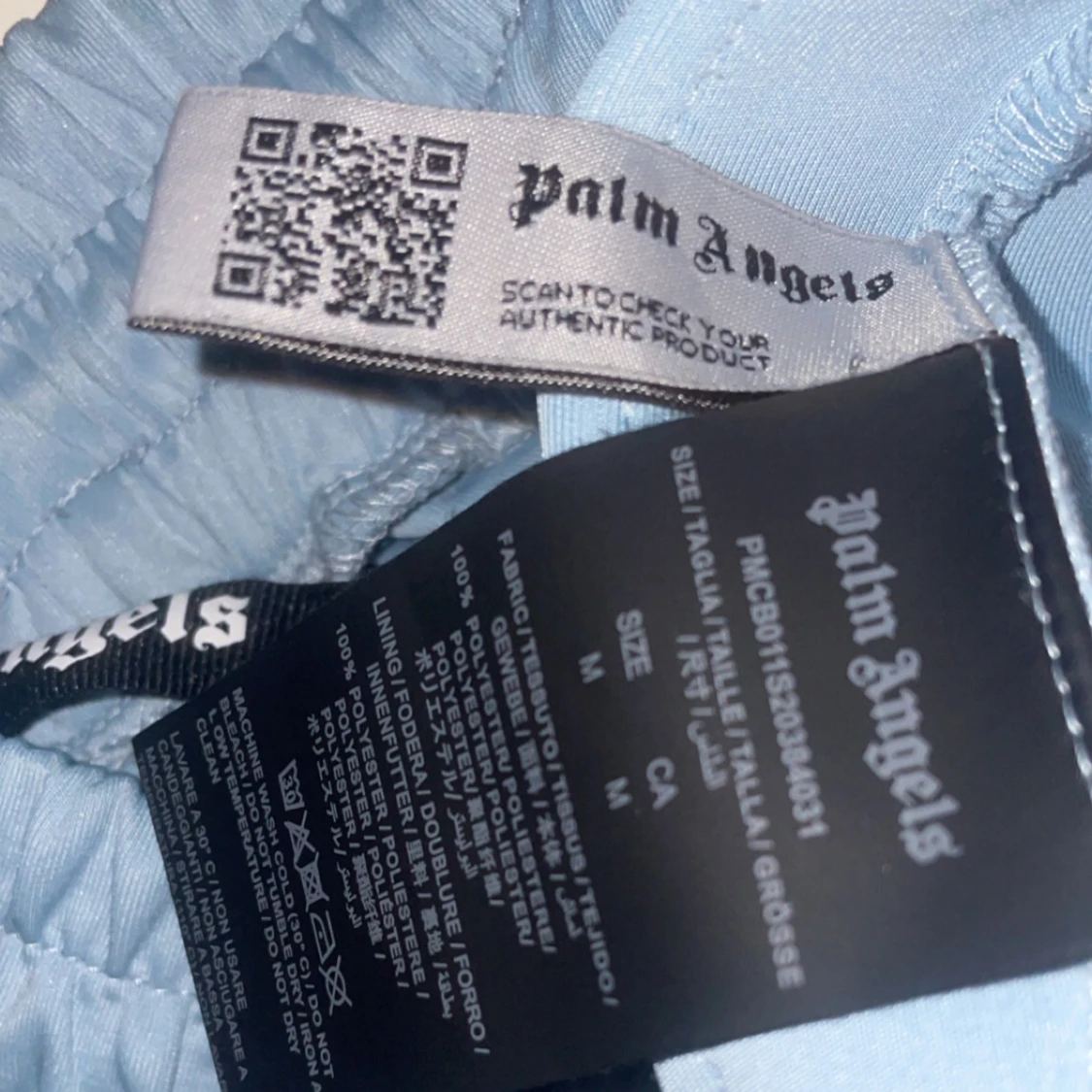 Ljusblå byxor från Palm Angels - 91