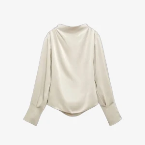 Satin blus - Snygg satinblus från kappahl i Xs men sitter mer som S