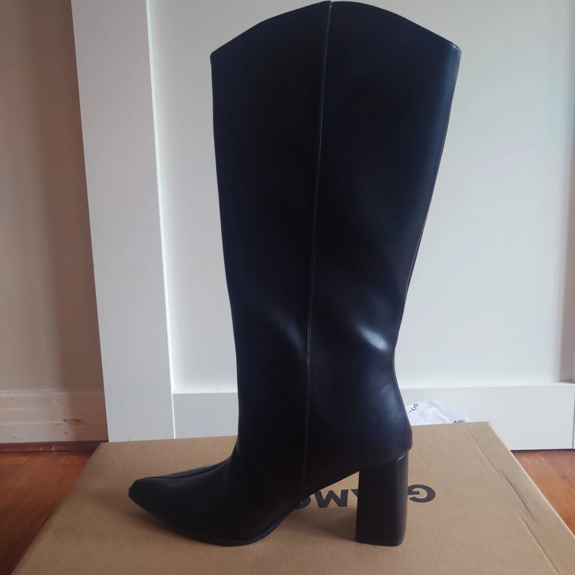 Vida svarta stövlar (oanvända)