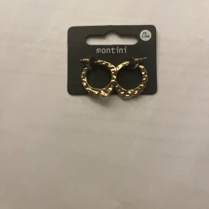 Örhängen guld - Oanvända 